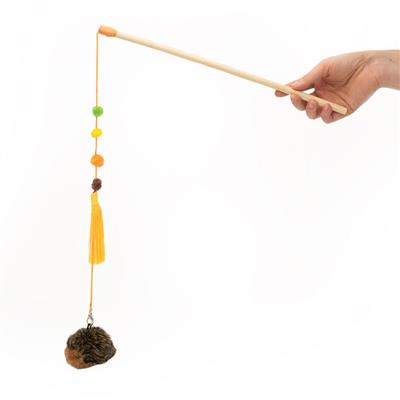 Cat Wand Toy - Plush & Tassels (Variety of Designs)