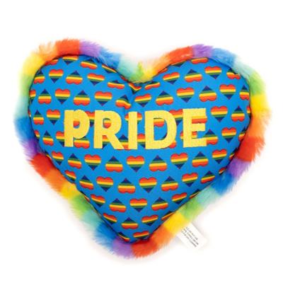 Fabric Toy - Pride Heart (Variety of Sizes Available)