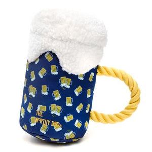 Fabric Toy - Beer with Rope (Variety of Sizes Available)
