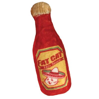 Catnip Crinkle Toy - Hot Sauce