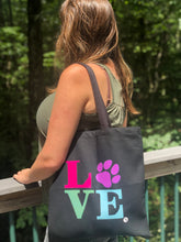 Load image into Gallery viewer, LOVE Canvas Tote Bag
