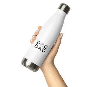 Dog Dad Stainless Steel Water Bottle