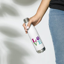 Load image into Gallery viewer, LOVE Stainless Steel Water Bottle
