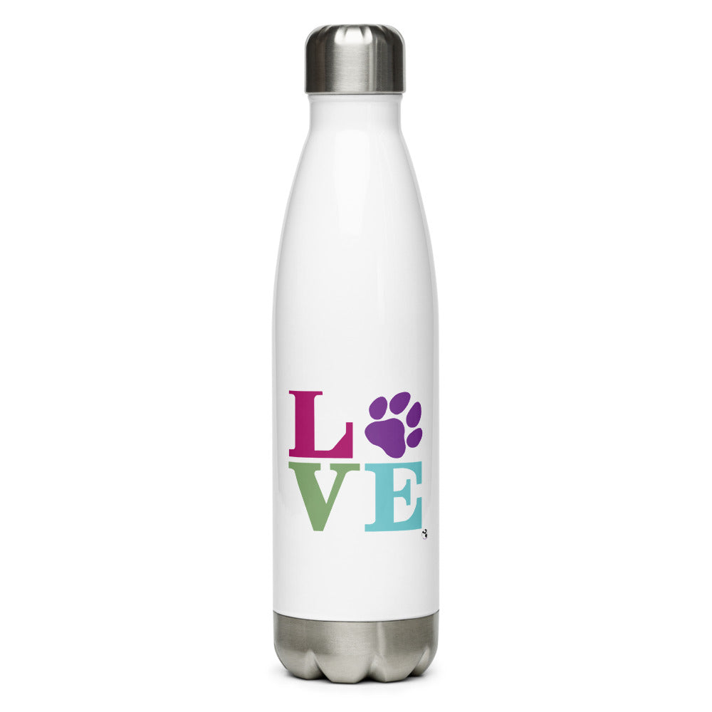 LOVE Stainless Steel Water Bottle