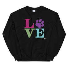 Load image into Gallery viewer, LOVE Crewneck Sweatshirt (Variety of Colors Available)
