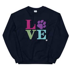 LOVE Crewneck Sweatshirt (Variety of Colors Available)