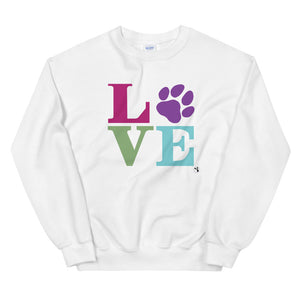 LOVE Crewneck Sweatshirt (Variety of Colors Available)