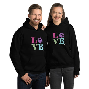 LOVE Unisex Hoodie (Variety of Colors Available)