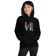 Load image into Gallery viewer, LOVE Unisex Hoodie (Variety of Colors Available)
