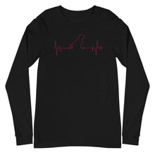 Load image into Gallery viewer, Dog Is My Heart Unisex Long Sleeve Tee (Variety of Colors Available)
