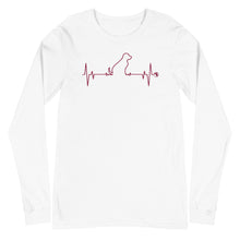 Load image into Gallery viewer, Dog Is My Heart Unisex Long Sleeve Tee (Variety of Colors Available)
