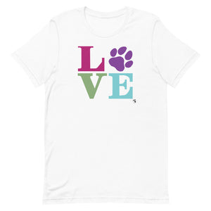 LOVE Unisex T-Shirt (Variety of Colors Available)