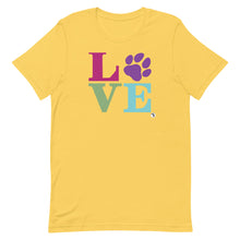 Load image into Gallery viewer, LOVE Unisex T-Shirt (Variety of Colors Available)
