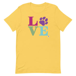 LOVE Unisex T-Shirt (Variety of Colors Available)