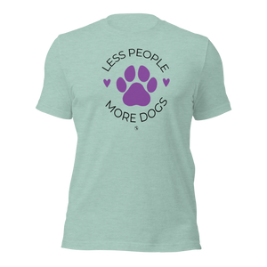 Less People, More Dogs Unisex TShirt