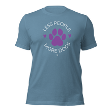 Load image into Gallery viewer, Less People, More Dogs Unisex TShirt
